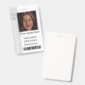 Generic Ausweis (Vorder- & Rückseite)
