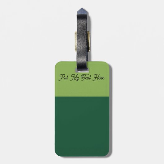 Generic Baobab Coconut Gepäckanhänger (Rückseite vertikal)