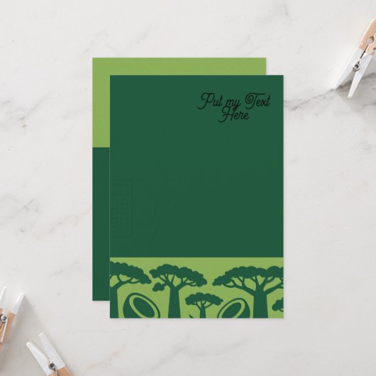 Generic Baobab Coconut Karte (Vorderseite/Rückseite Beispiel)