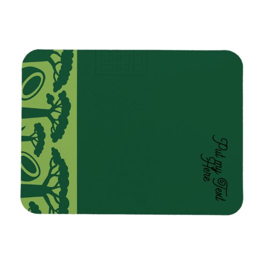 Generic Baobab Coconut Magnet (Horizontal)