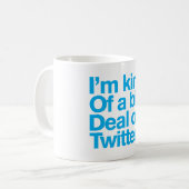 Generic Comedy™ / Große Sache auf Twitter. Kaffeetasse (Vorderseite Links)