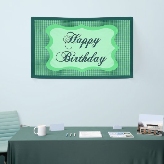 Generic Happy Birthday Banner (Messeveranstaltung)