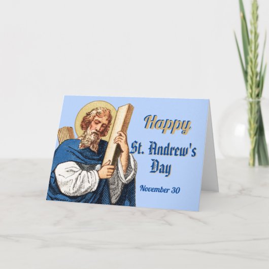 Generic Happy St. Andrew's Day Grußkarte Karte (Vorderseite)