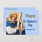 Generic Happy St. Andrew's Day Postcard Postkarte (Vorne/Hinten)