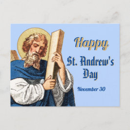 Generic Happy St. Andrew's Day Postcard Postkarte