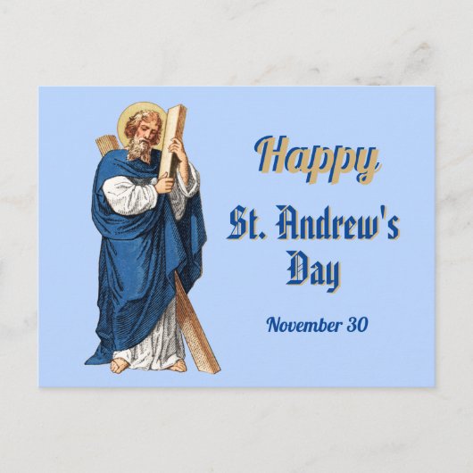 Generic Happy St. Andrew's Day Postcard Postkarte (Vorderseite)