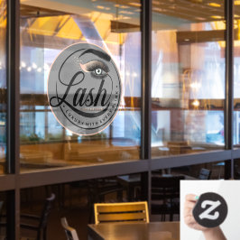 Generic Luxury Eyelash Extensions Salon Wellness-C Fensteraufkleber