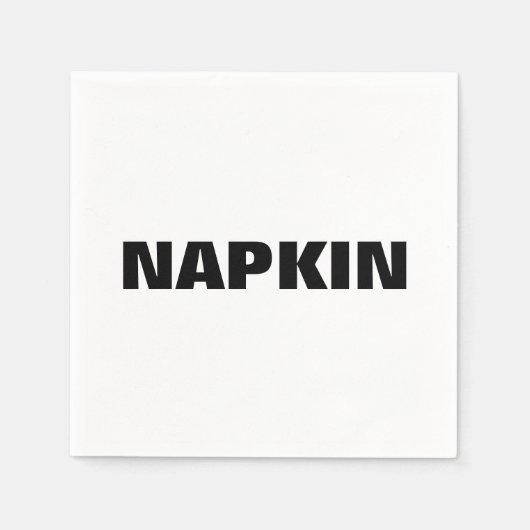 Generic Napkin Serviette (Vorderseite)
