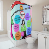 GENERIEREN SIE IHRE EIGENEN MENGEN! DUSCHVORHANG (Beispiel)