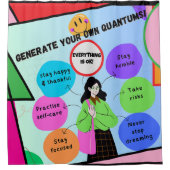 GENERIEREN SIE IHRE EIGENEN MENGEN! DUSCHVORHANG (Vorderseite)