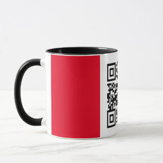 generieren Sie perfekten qr Code auf Website fungs Tasse