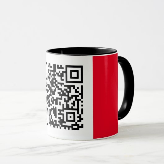 generieren Sie perfekten qr Code auf Website fungs Tasse (VorderseiteRechts)