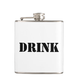 Generikale Lebensmittel und Getränke Humorales Par Flachmann