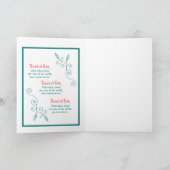 Generikum Agnus Dei / Christliches Paschal-Lamm Karte (Innenseite)