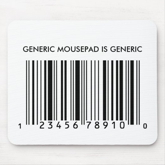 Generisch ist generisch mousepad (Vorne)