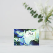 *~* generisch. Nails Lashes Reiki Glitzer Hair Visitenkarte (Stehend Vorderseite)