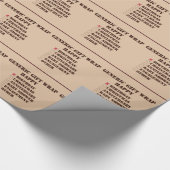 Generische Allzweckwahl Geschenkpapier (Ecke)