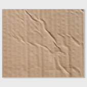 Generische braune Pappe Geschenkpapier (Flach)