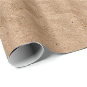 Generische braune Pappe Geschenkpapier (Rolleneckpunkt)