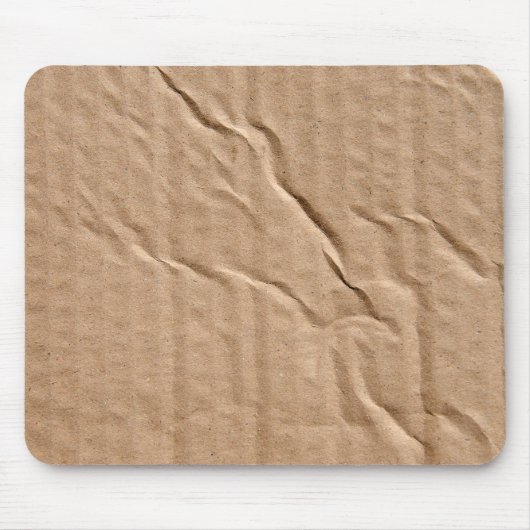Generische braune Pappe Mousepad (Vorne)