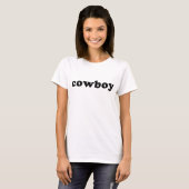Generische Cowboy-T-Shirts T-Shirt (Vorne ganz)