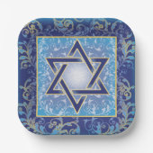 Generische Decorative Paper Teller Judaika verfügb (Vorderseite)