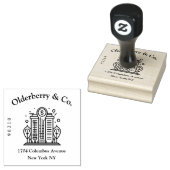 Generische Farbgestaltung für die Briefmarke eines Gummistempel (Stempel)