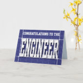 Generische Karte für Blue Print Engineer (Gelbe Blume)