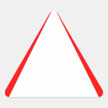 Generische leere rote Warnung