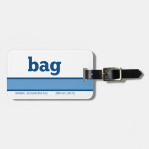 Generische Reisetasche Gepäckanhänger
