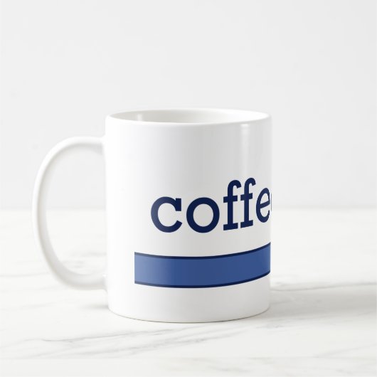 Generische Repo-Mannkaffee-Tasse Kaffeetasse (Links)
