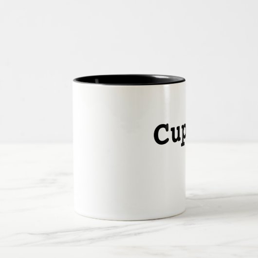 Generische Schale<T> Zweifarbige Tasse (Mittel)