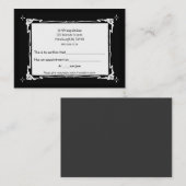 generische Verabredung 2 Terminkarte (Vorne/Hinten)