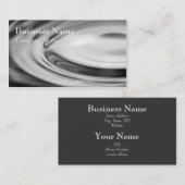 Generische Visitenkarte der (Vorne/Hinten)