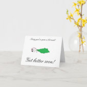 Generische Wahnsinn-Erholungs-Karte Karte (Gelbe Blume)