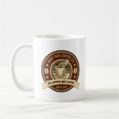 Generischer Kaffeeshop anpassen Rustikale Front Kaffeetasse (Links)
