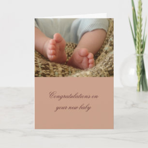 Generisches Baby Karte