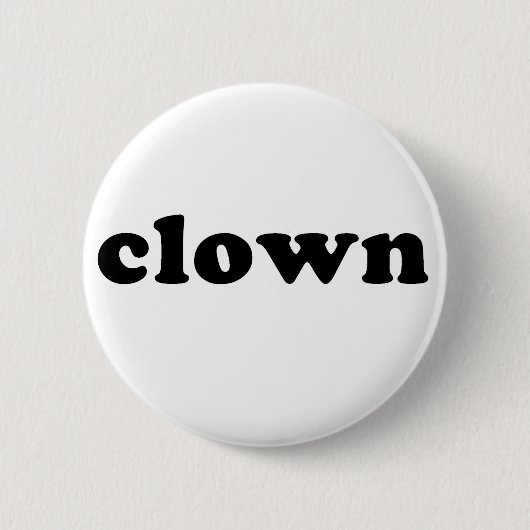 Generisches CLOWN T-Shirt für Halloween Button (Vorderseite)