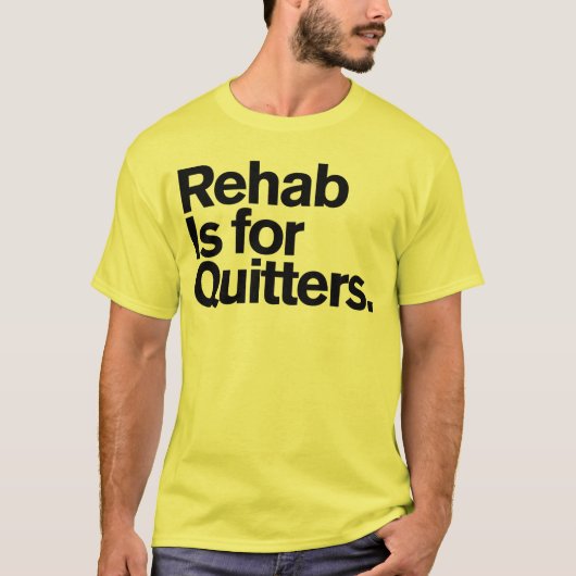 Generisches Comedy™/Rehabilitation ist für T-Shirt (Vorderseite)