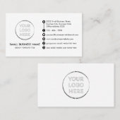 Generisches Design mit benutzerdefinierten Logo-So Visitenkarte (Vorne/Hinten)