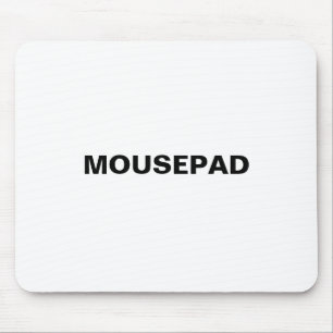 Generisches Elementlabel Mousepad