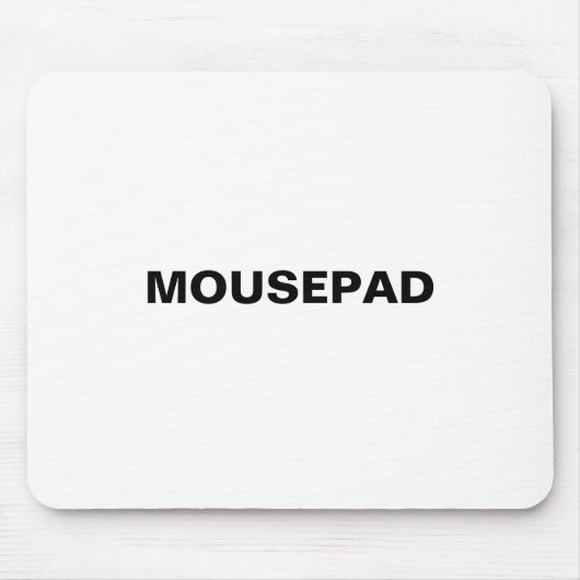 Generisches Elementlabel Mousepad (Vorne)
