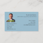 Generisches Geschäftsprogramm Neue Wertebereiche Visitenkarte (Rückseite)