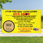 Generisches Gun-Show-Event-Symbol anpassen Banner (Außenbereich)