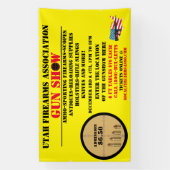 Generisches Gun-Show-Event-Symbol anpassen Banner (Vertikal)