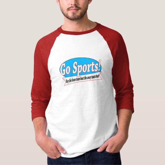 Generisches Sportfan-Shirt T-Shirt (Vorderseite)