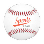 Generisches Sportteam Baseball (Rückseite)
