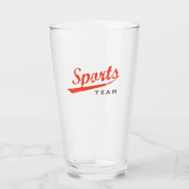 Generisches Sportteam Glas