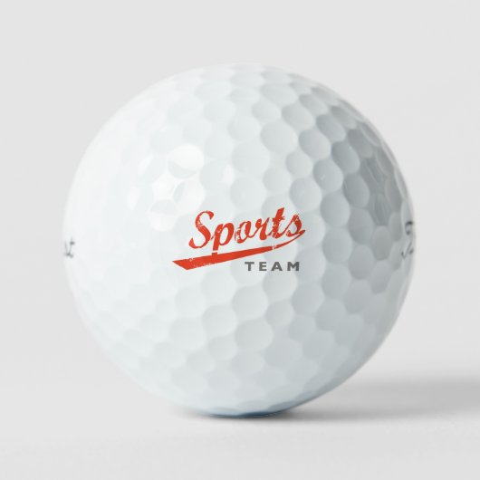 Generisches Sportteam Golfball (Vorderseite)