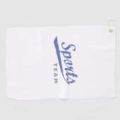 Generisches Sportteam Golfhandtuch (Horizontal)
